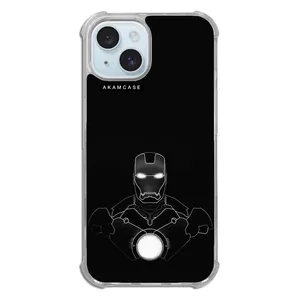 AKAM AMCWTA15-IRON MAN4 Cover For Apple iPhone 15