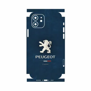 MAHOOT Peugeot-Logo-FullSkin Cover Sticker for Apple iPhone 12