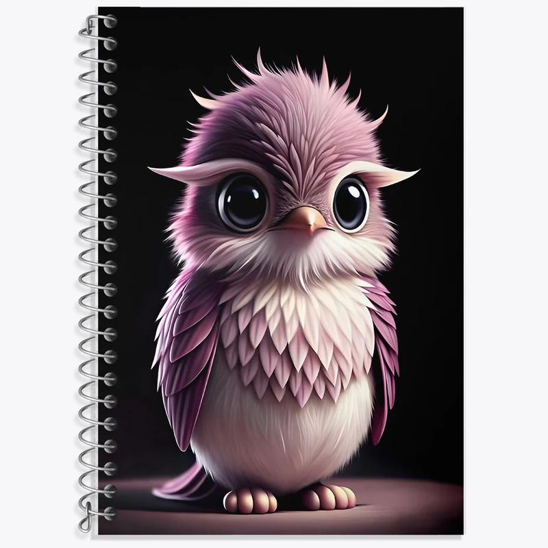 دفتر نت موسیقی 50 برگ خندالو طرح جوجه بامزه کد F7767