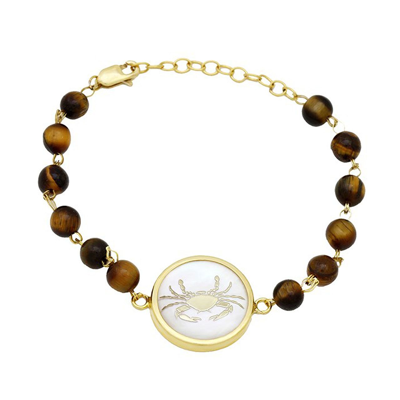 دستبند طلا 18 عیار زنانه ماهک مدل MB0116 -  - 4