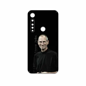 MAHOOT Steve Jobs Cover Sticker for Motorola One Vision Plus