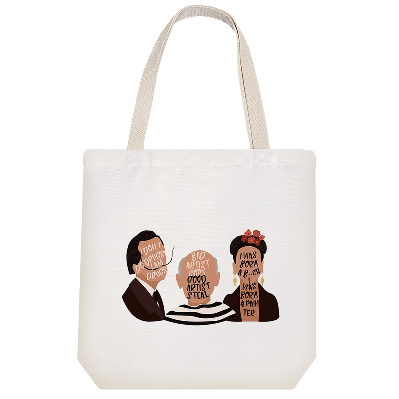 ساک خرید خندالو مدل هنرمندان بزرگ کد 1971