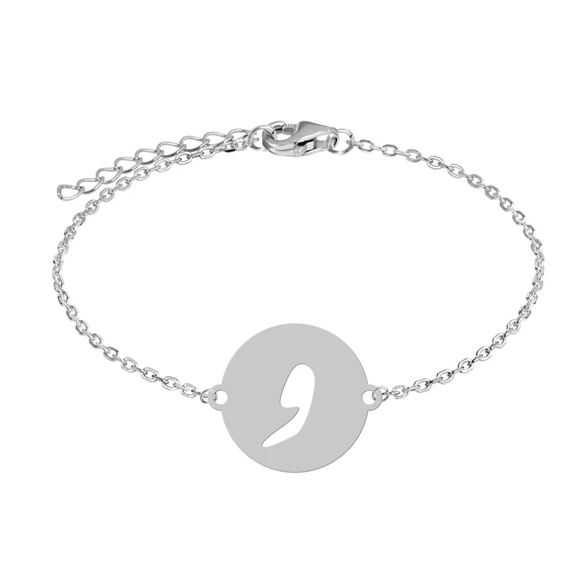 دستبند زنجیری نانه هایکا مدل حرف و کد z.dh170