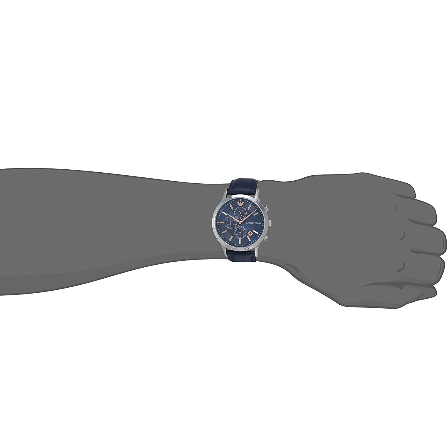 ساعت مچی عقربه‌ای مردانه امپریو آرمانی مدل AR11216 -  - 8