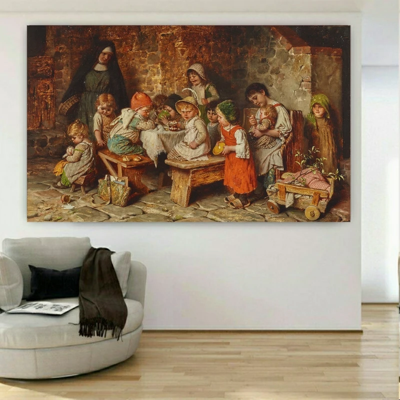 تابلو بوم طرح کودکان و مادر مدلSDB243