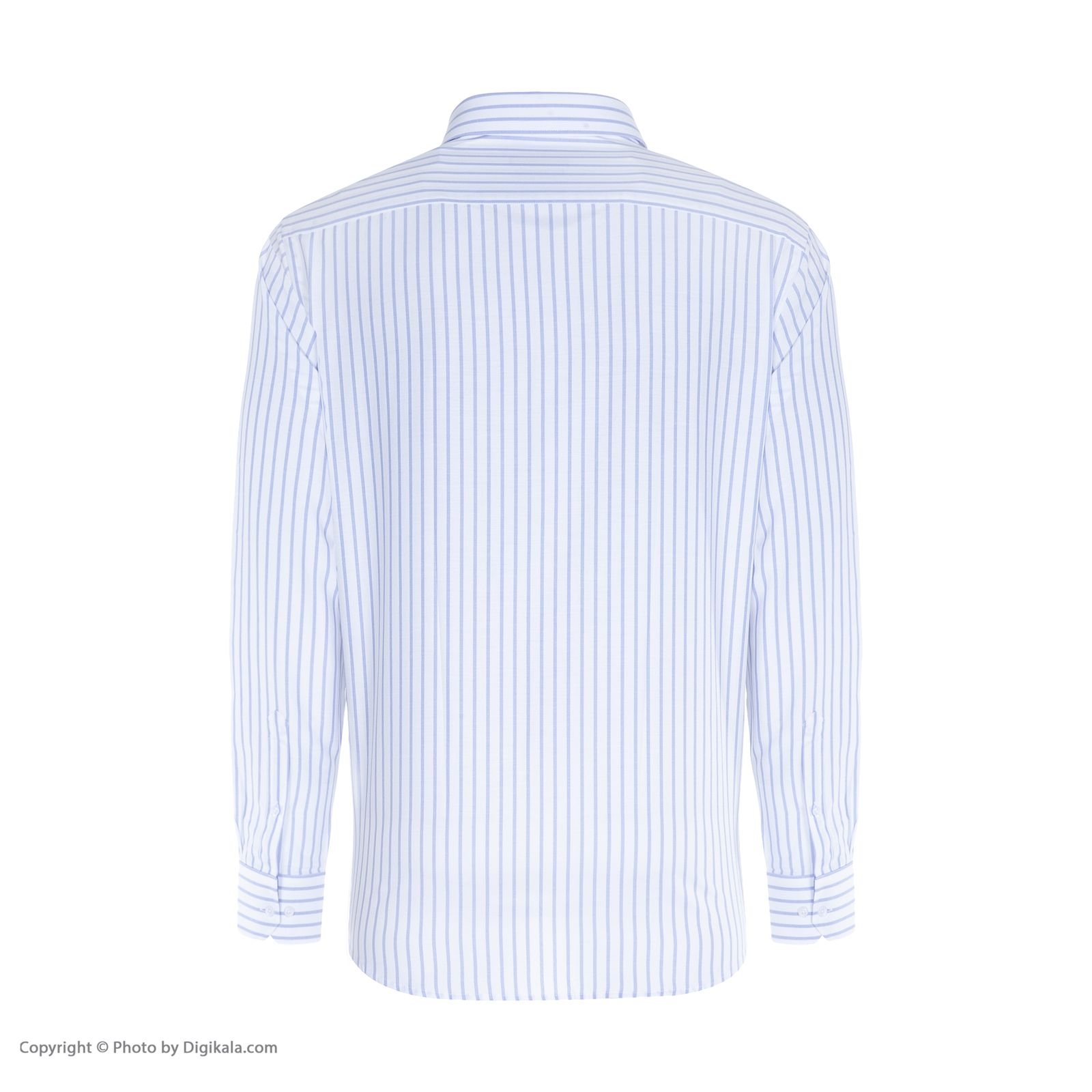 پیراهن آستین بلند مردانه ال سی من مدل 02181293-blue 175 -  - 4