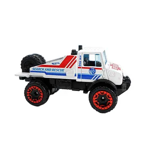 ماشین بازی هات ویلز مدل Mercedes Benz Unimog 1300 کد GTC54 - 4982
