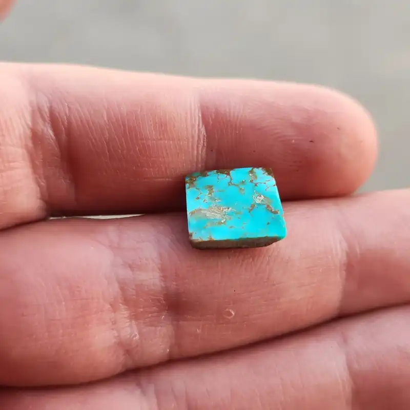 نگین مدل فیروزه اصل نیشابور کد  NC-346