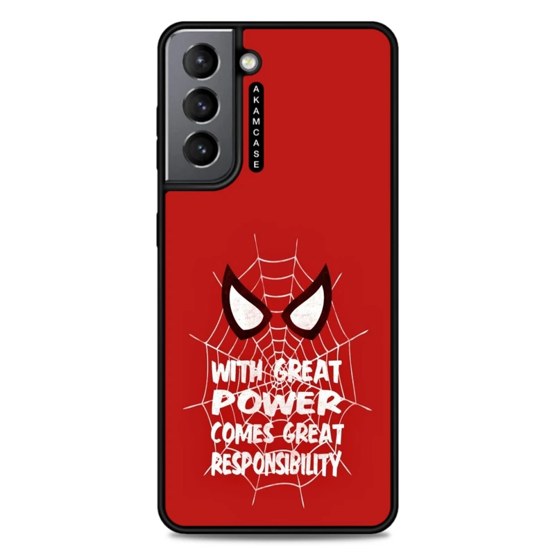 کاور آکام مدل AMC-WSGS21-SPIDER MAN17 مناسب برای گوشی موبایل سامسونگ Galaxy S21