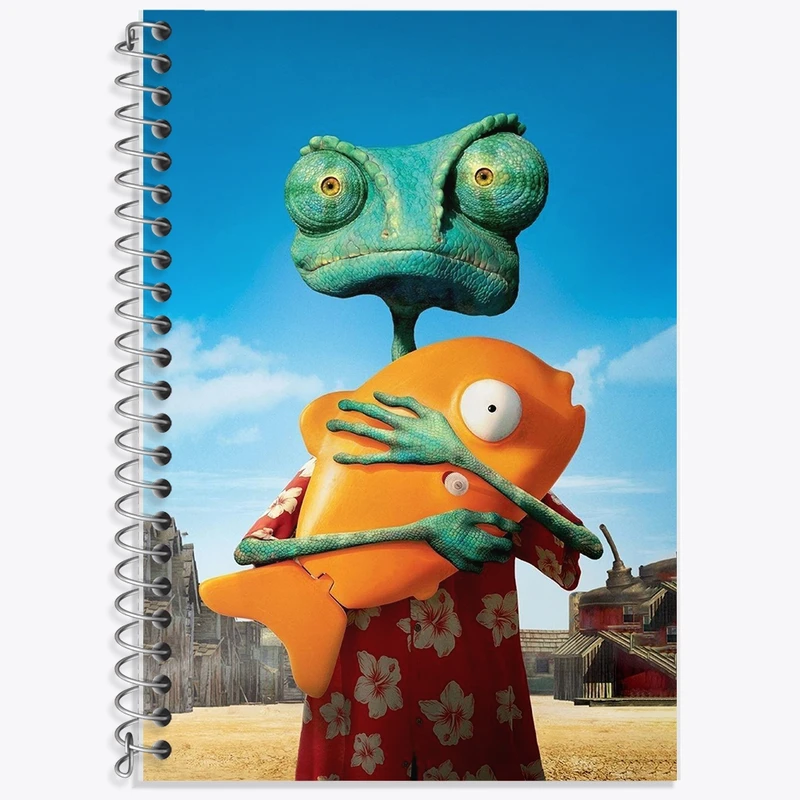 دفتر لغت 50 برگ خندالو طرح انیمیشن رنگو کد F1942