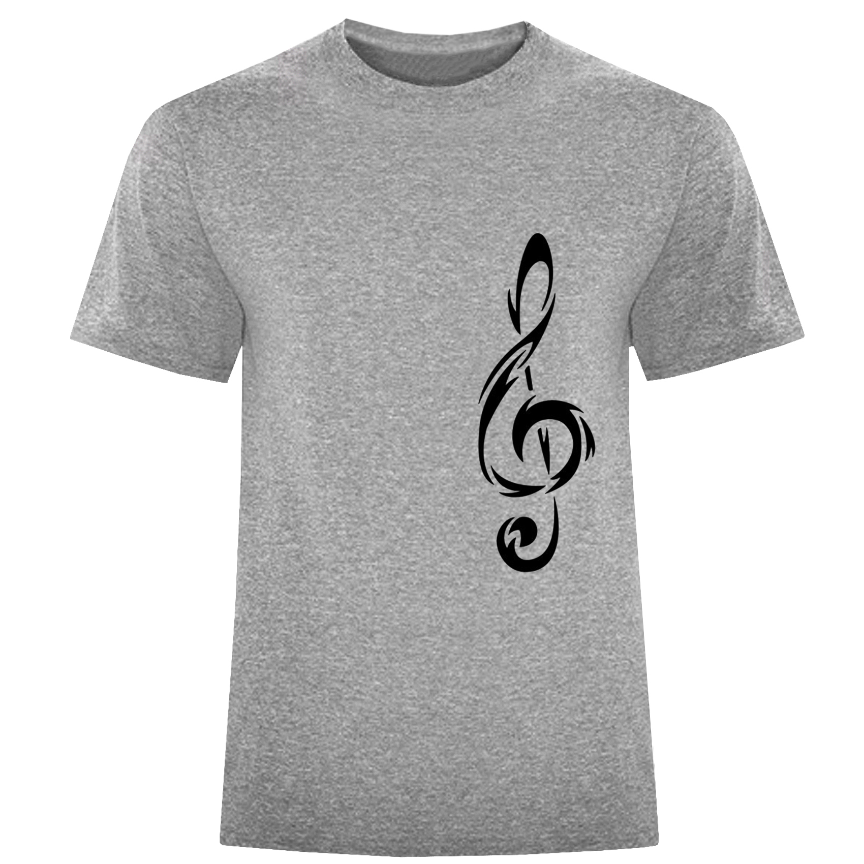 تی شرت آستین کوتاه مردانه مدل موسیقی D909