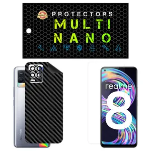 Multi Nano X-SFC Screen Protector For Realme 8 with back skin