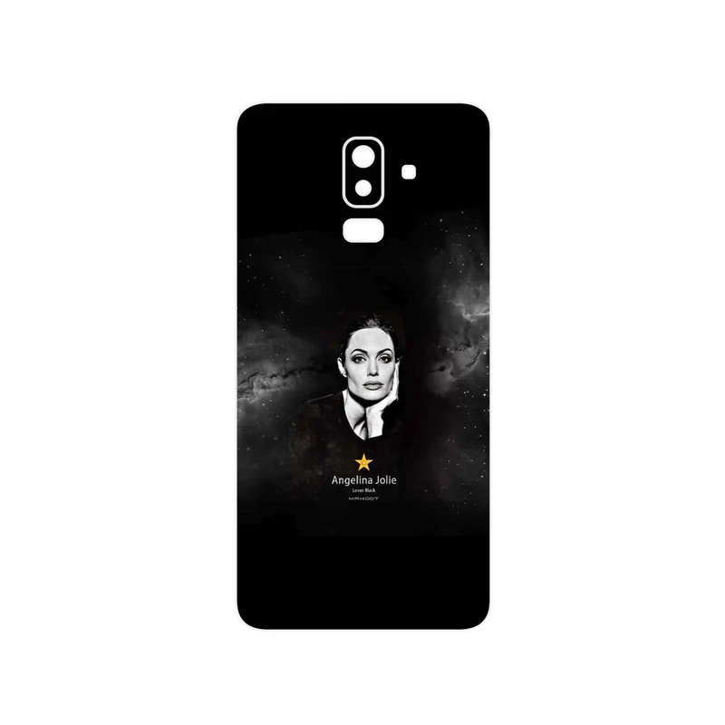 برچسب پوششی ماهوت مدل Angelina Jolie مناسب برای گوشی موبایل سامسونگ Galaxy J8