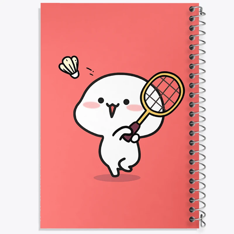 دفتر لیست خرید 50 برگ خندالو طرح آدمک کیوت و بامزه کد N5188