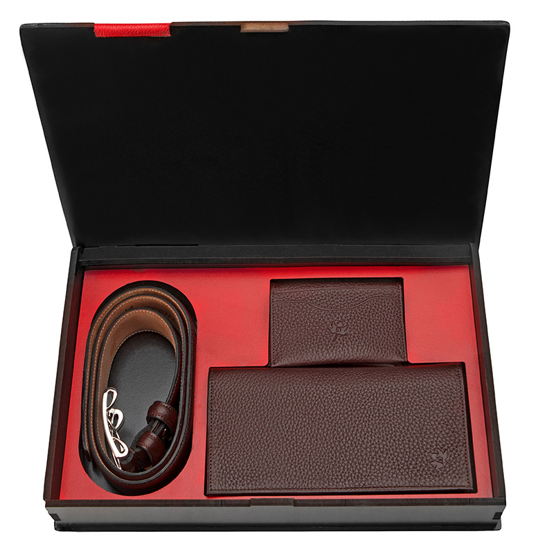 ست هدیه مردانه نوین چرم مدل سمیر18-GB3575