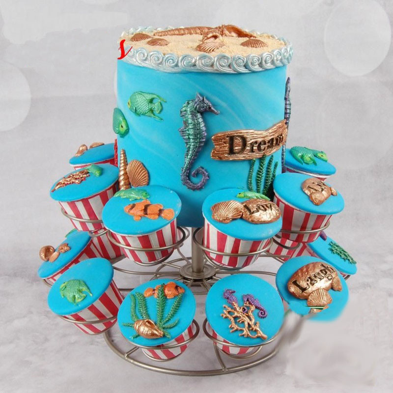 سیلیکون قالب گیری به گز مدل ماهی اقیانوسی