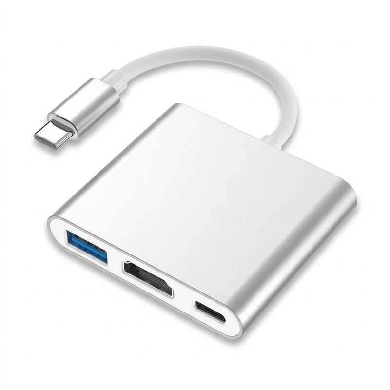 تبدیل usb-c به hdmi-usb-pd مدل 2005