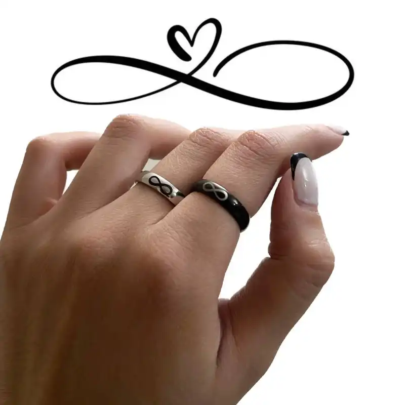 انگشتر مدل Forever بسته 2 عددی