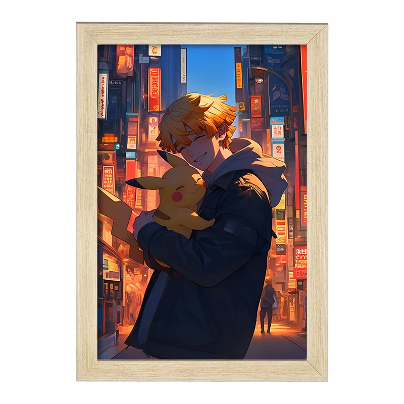 تابلو خندالو مدل انیمه پوکمون (pokemon) کد F6990