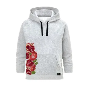 هودی زنانه مدل یلدا کد B240 رنگ طوسی