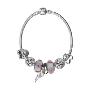 دستبند نقره زنانه پاندورا کد BNG475S0