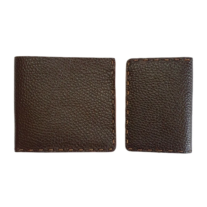 ست کیف پول و جاکارتی چرمی آیرا کد 501