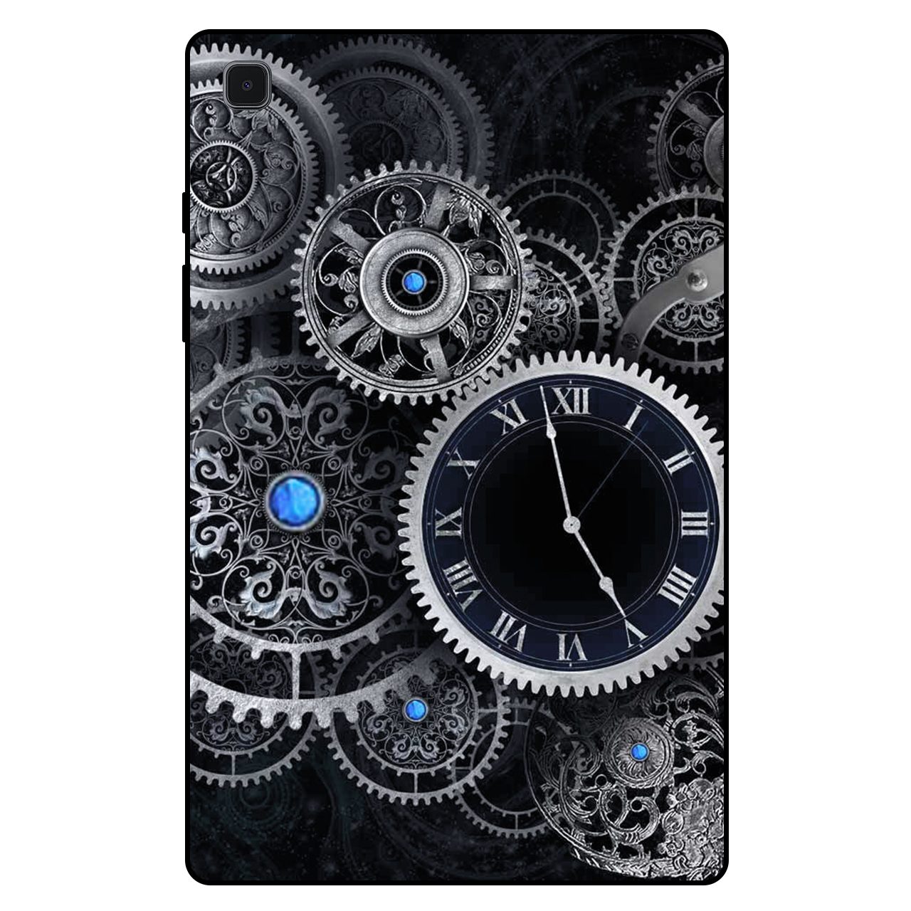 کاور مگافون طرح ساعت مدل 7741 مناسب برای تبلت سامسونگ Galaxy Tab A7 10.4 2020 / T500 / T505