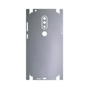 MAHOOT Matte-Silver-FullSkin Cover Sticker for Nokia 6.1 Plus