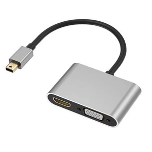مبدل Mini Displayport به HDMI/VGA مدل HT091
