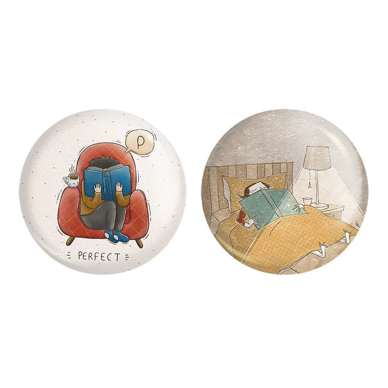 پیکسل خندالو مدل کتاب خوان کد 54035424 مجموعه 2 عددی