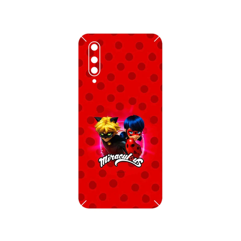 برچسب پوششی ماهوت مدل Ladybug and Cat Noir مناسب برای گوشی موبایل شیائومی MI 9 Lite