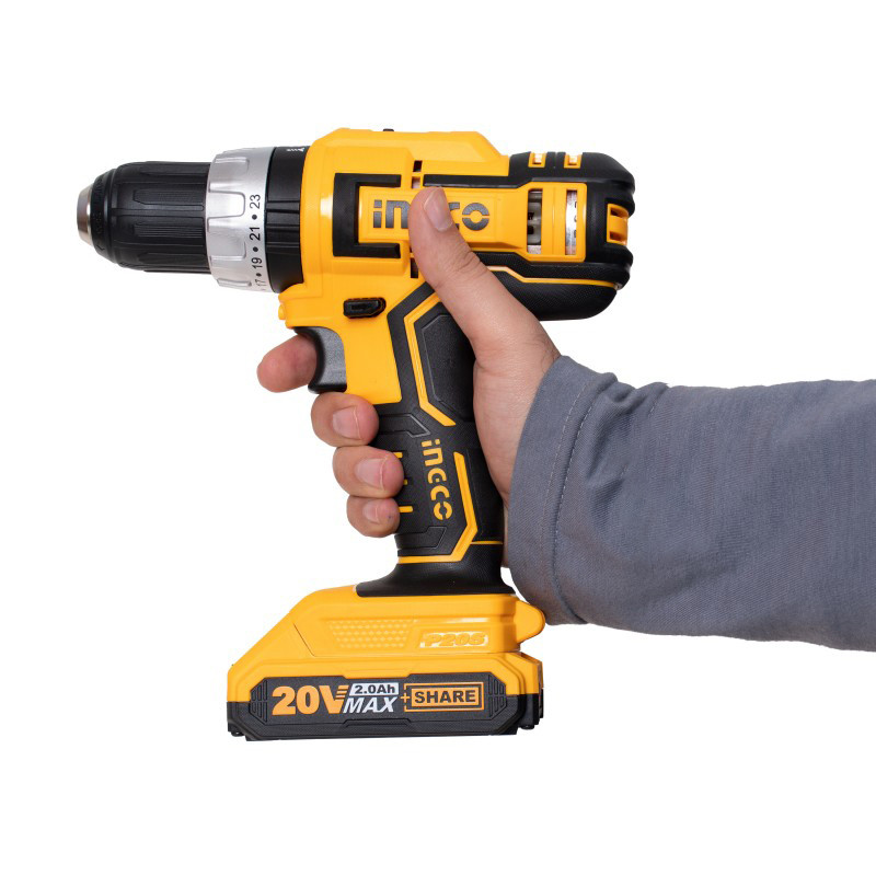 دریل پیچ گوشتی شارژی چکشی اینکو مدل CI-DLI-20031