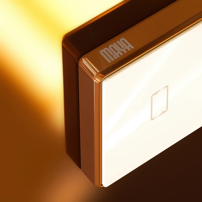 عکس شماره 12 : کلید تبدیل لمسی هوشمند مایا مدل mrref2r