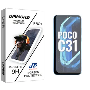 JF Diamond Glass Screen Protector For Xiaomi Poco C31