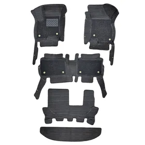 کفپوش 5 بعدی خودرو طرح گلدوزی مدل H-AP-1115-16 مناسب برای تیگو 8 به همراه کفپوش صندوق