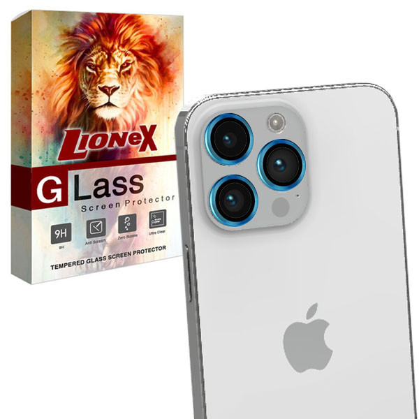 محافظ لنز دوربین لایونکس مدل RINGLION مناسب برای گوشی موبایل اپل iPhone 14 Pro Max