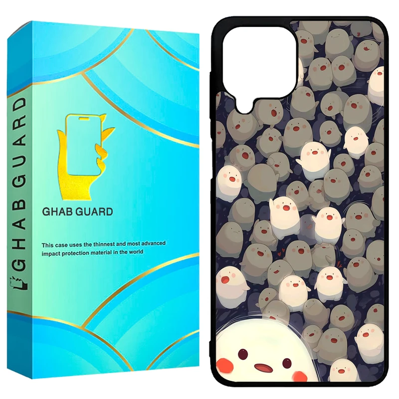 کاور قاب گارد طرح عروسکی مدل GCHPA224 مناسب برای گوشی موبایل سامسونگ Galaxy A22 4G / M22 4G / M32 4G 