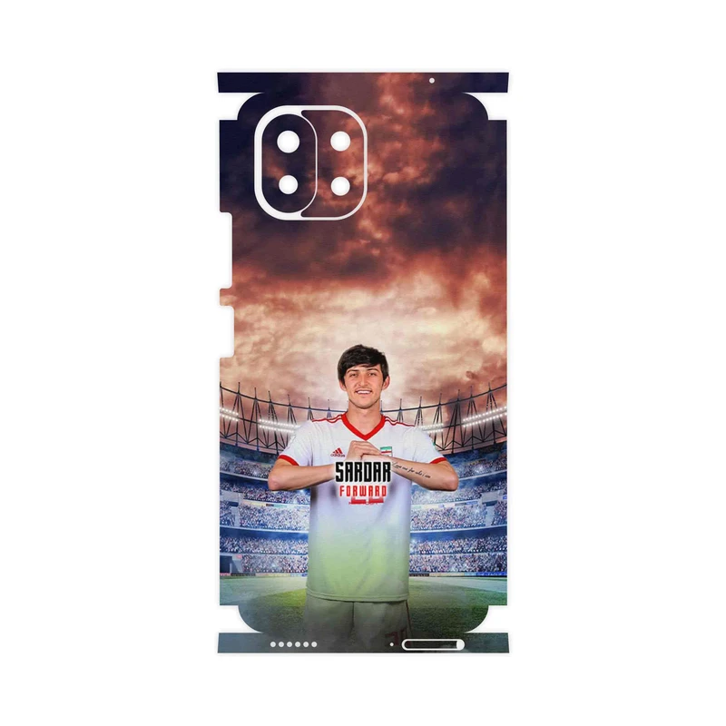 برچسب پوششی ماهوت مدل Sardar Azmoun-FullSkin مناسب برای گوشی موبایل شیائومی 11 Lite 5G NE