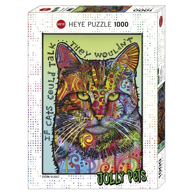  پازل 1000 تکه هه یه مدل if cats could talk کد 29893 