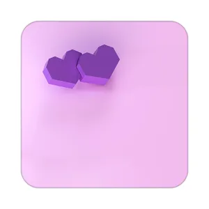 زیر لیوانی کاکتی طرح عاشقانه مدل mp36328