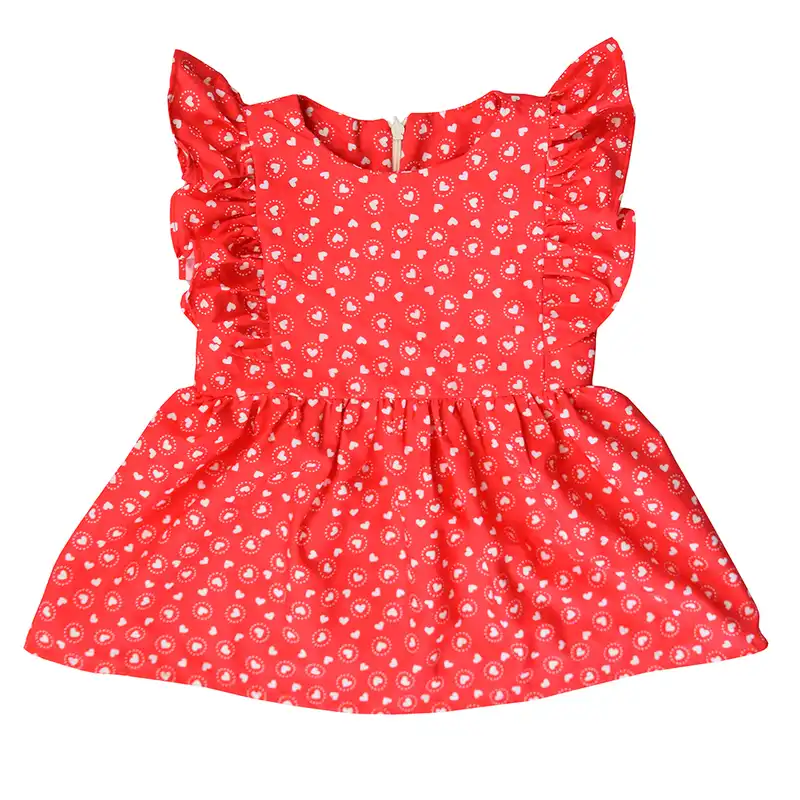 سارافون دخترانه دلنار گالری مدل قلب پرنسسی