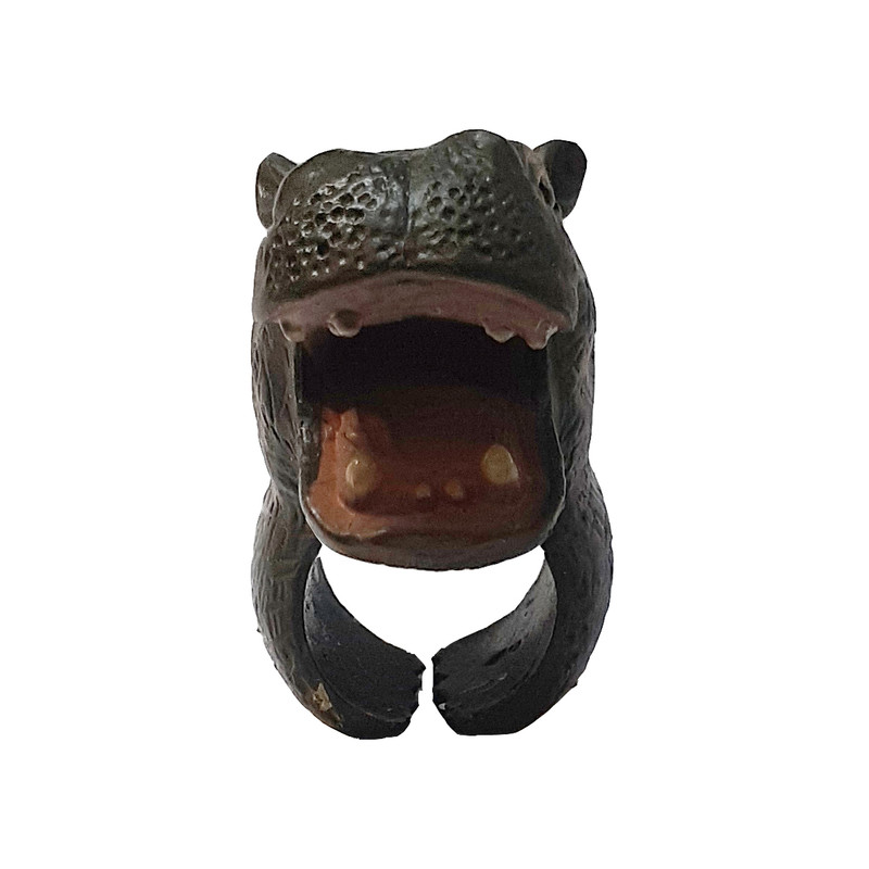 انگشتر دخترانه مدل اسب آبی