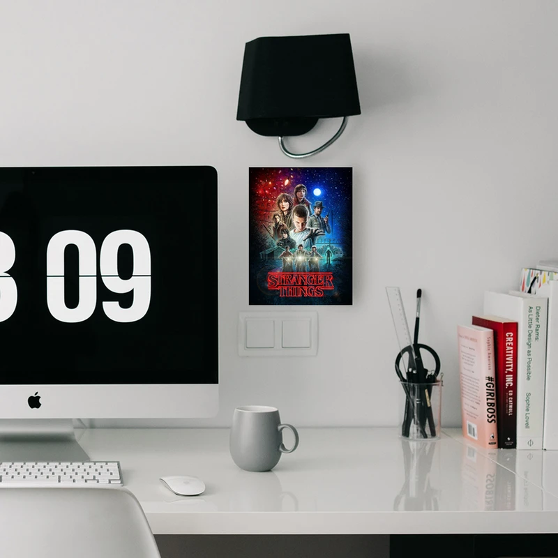 تابلو شاسی لولو مدل شخصیت های سریال STRANGER THINGS کد B31