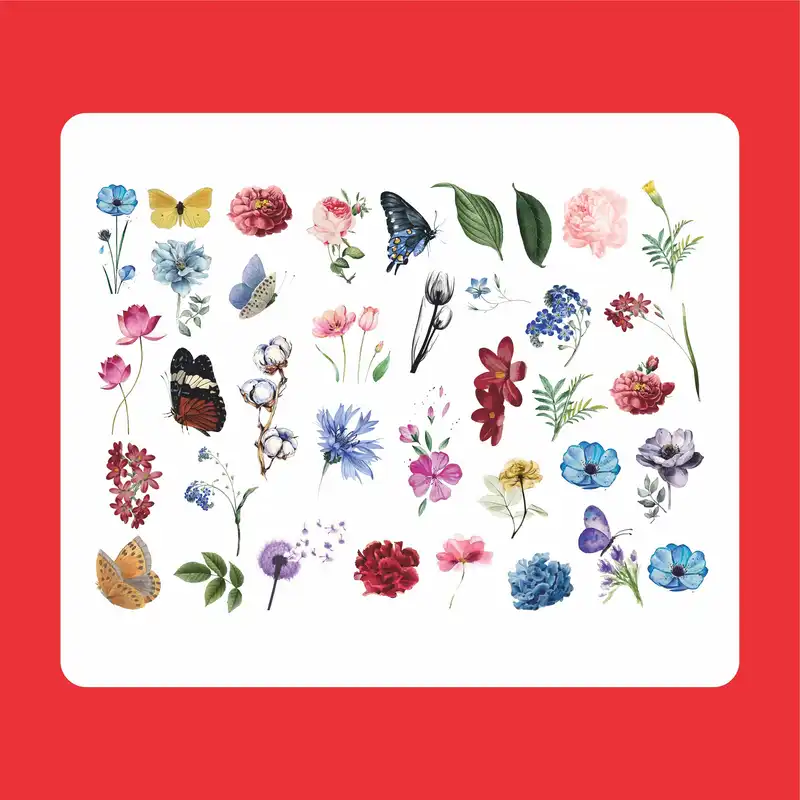 استیکر طراحی ناخن مدل 14 مجموعه 3 عددی