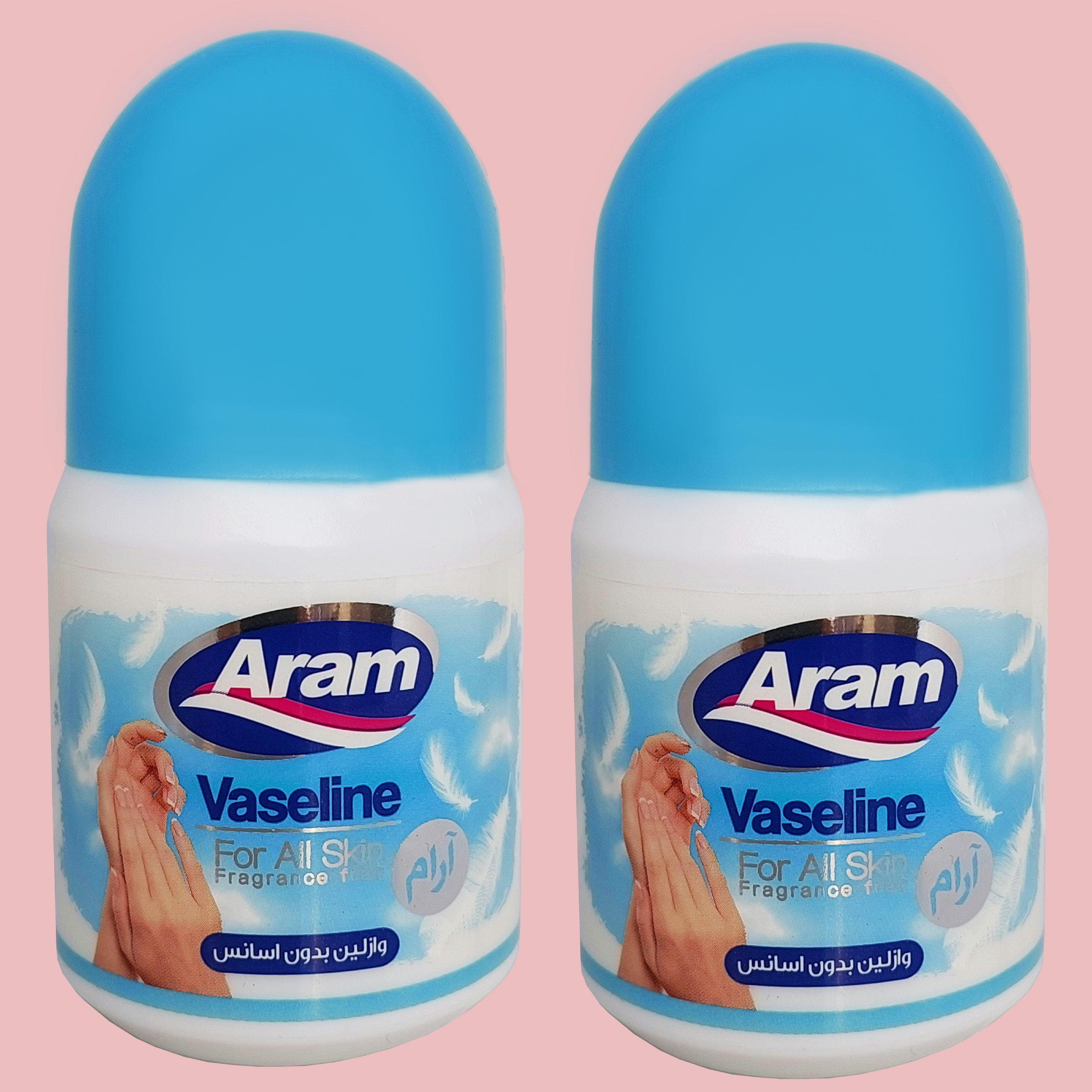 وازلین دست و صورت آرام مدل A85 مناسب انواع پوست حجم 85 میلی لیتر مجموعه دو عددی