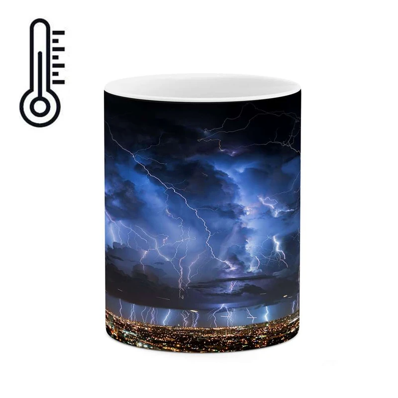 ماگ حرارتی کاکتی مدل ساعقه کد mgh11227