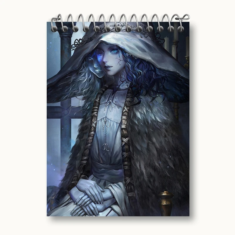 دفتر یادداشت 50 برگ خندالو مدل بازی الدن رینگ Elden Ring کد 30122