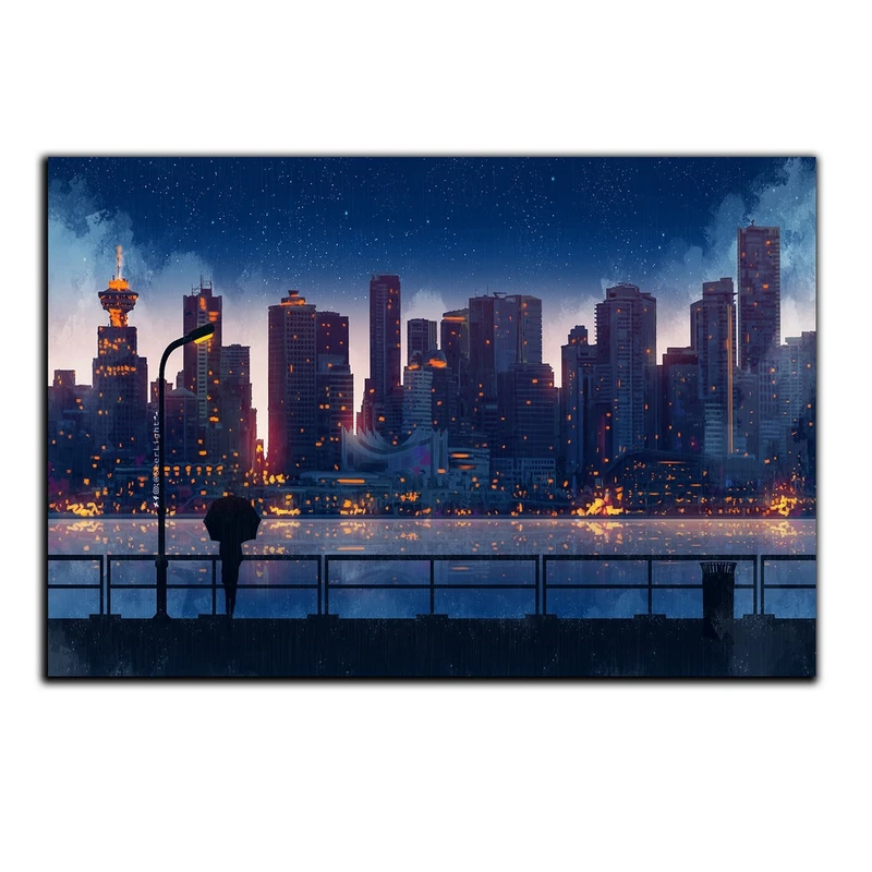 تابلو شاسی بکلیت طرح گرافیکی دورنمای شهری مدل SH-S5316