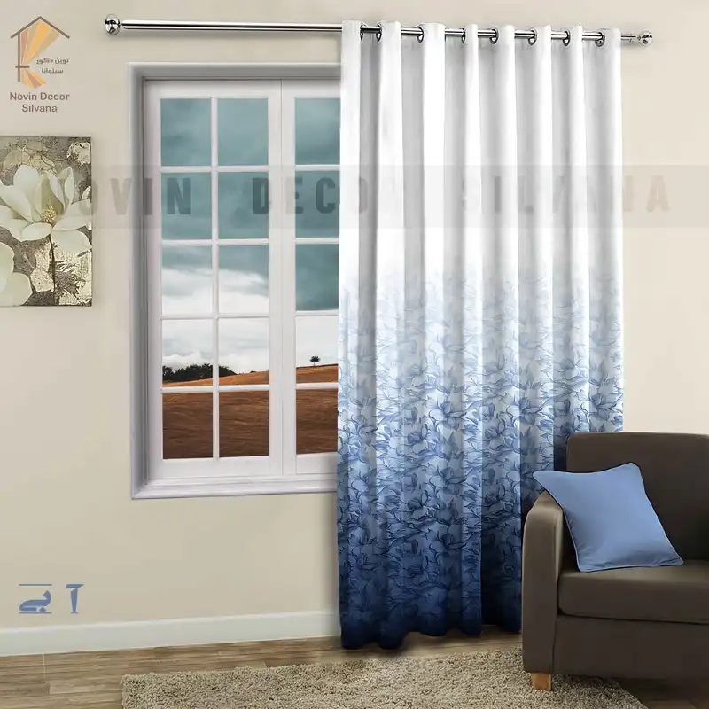 پرده نوین دکور سیلوانا مدل ورشو کد 2000 سایز 280 × 300 سانتی متر