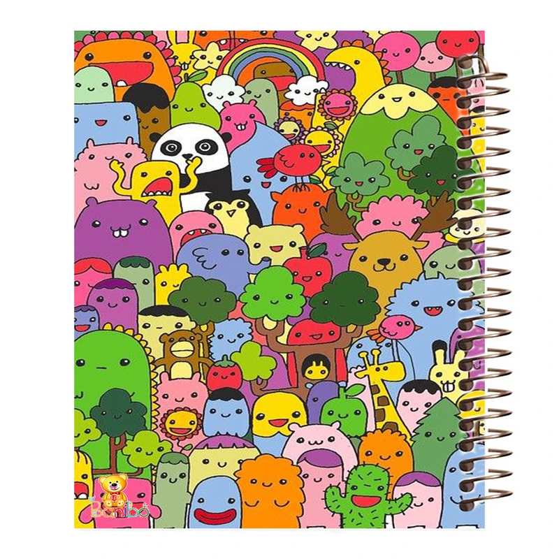 دفتر نقاشی 50 برگ بانیبو مدل کارتونی کد 851